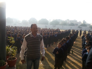 FLAG DAY CELEBERATED IN BVM KITCHLU NAGAR SCHOOL PREMISES